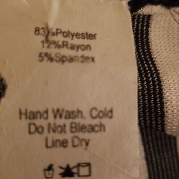 🆕️ Black and White Striped Dress.   Rj330-LucL - Picture 3 of 3